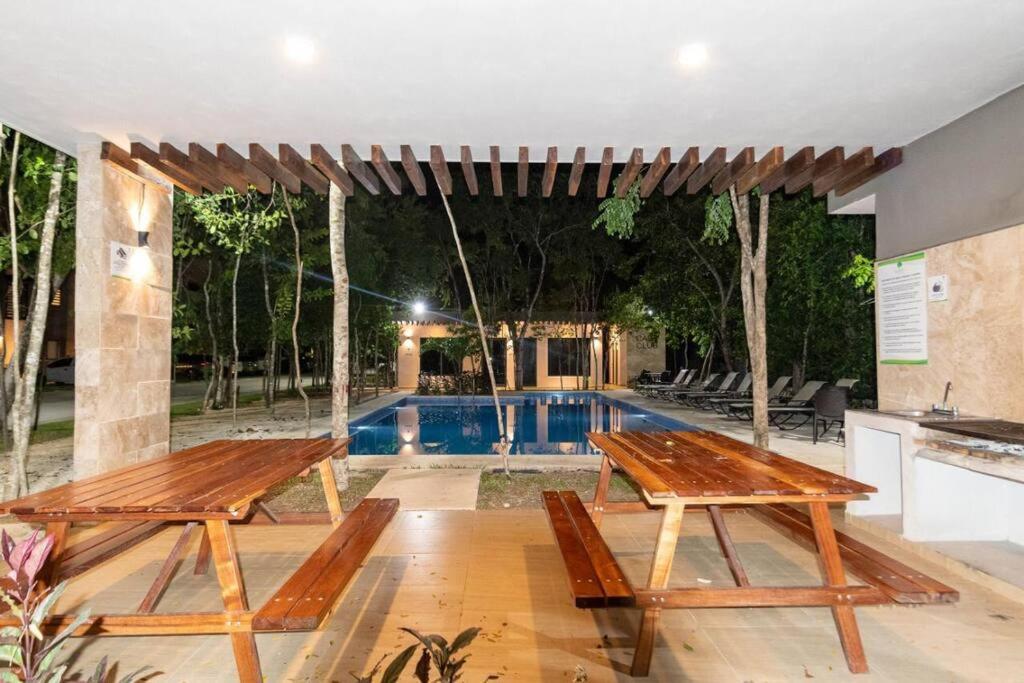 Condo Residencial Selvanova VIII Playa del Carmen Bagian luar foto